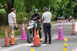 Nueva pista para realizar el exámen para conducir motos