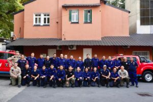 Bomberos y Brigadistas porteños ayudan en los incendios de Chubut