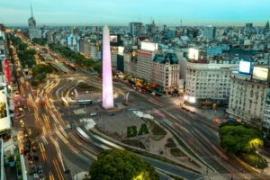 Festejos de los 90 años del Obelisco